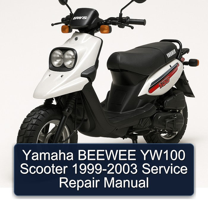 1999-2003 Yamaha Beewee YW100 Scooter Service Repair Workshop Manual