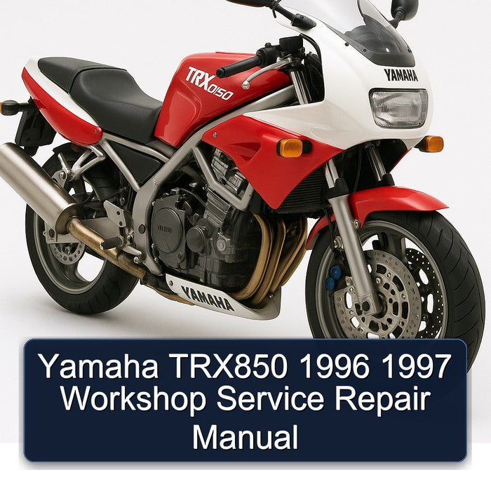 1996-1997 Yamaha TRX850 Service Repair Workshop Manual