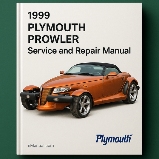 1999 Plymouth Prowler Service and Repair Manual