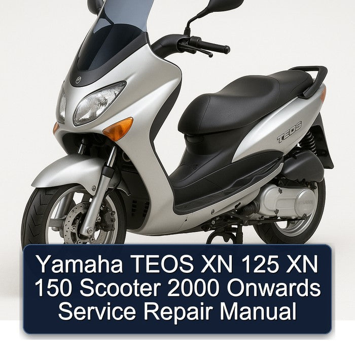 2000 Baotian Yamaha Teos XN 125 150 Scooter Onwards Service Repair Workshop Manual