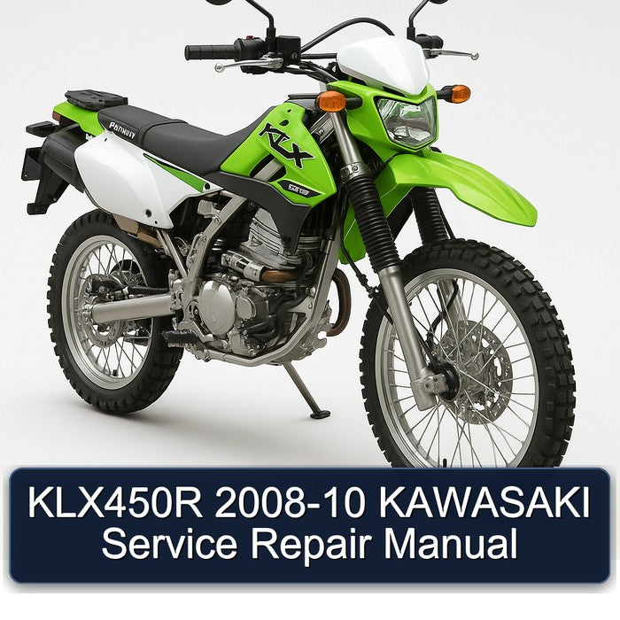 2008-2010 Kawasaki KLX Series KLX450R Service Repair Workshop Manual