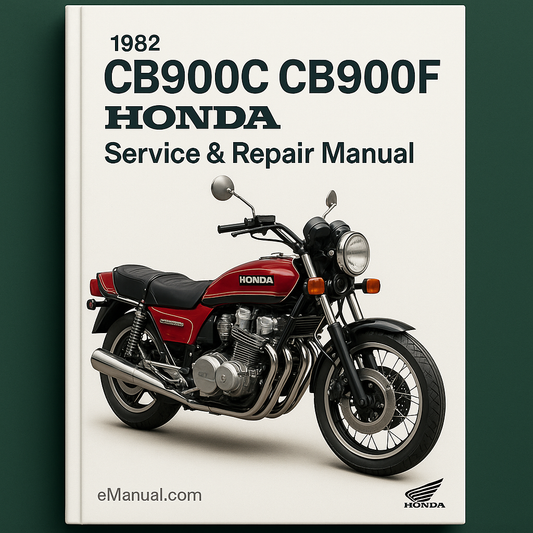 CB900C CB900F 1982 HONDA Service Repair Manual