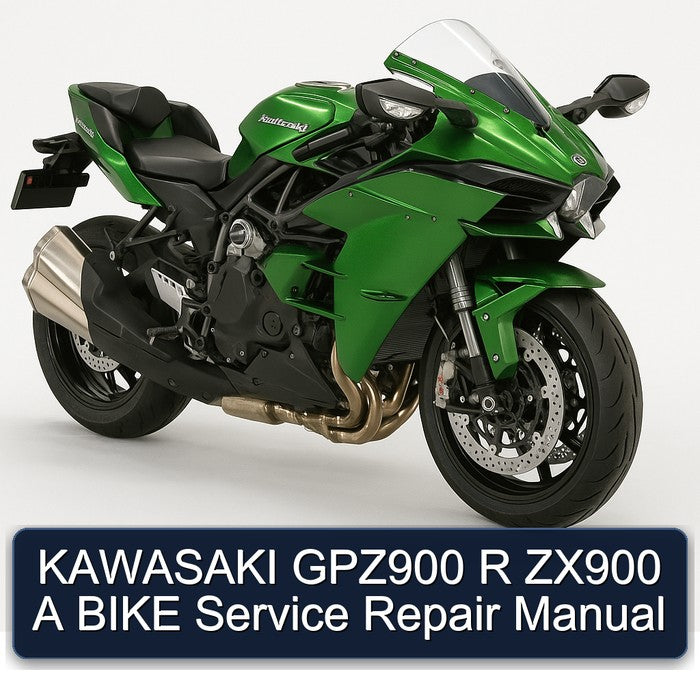 Kawasaki H Series GPZ900 R ZX900 Bike Service Repair Workshop Manual