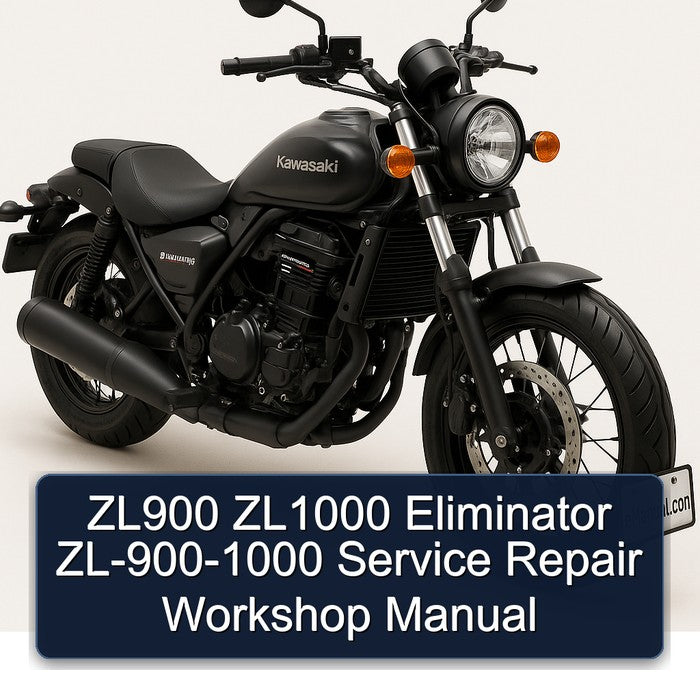 Kawasaki Eliminator ZL900 ZL1000 Zl-900-1000 Service Repair Workshop Manual