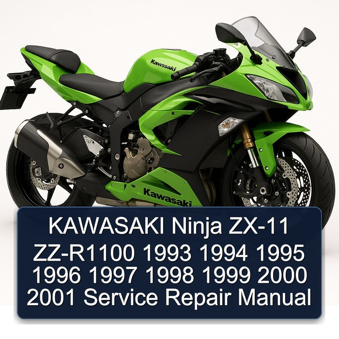 1993-2001 Kawasaki Ninja ZX-11 ZZ-R1100 Service Repair Workshop Manual