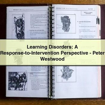 Learning Disorders: A Response-to-Intervention Perspective-Peter Westwood
