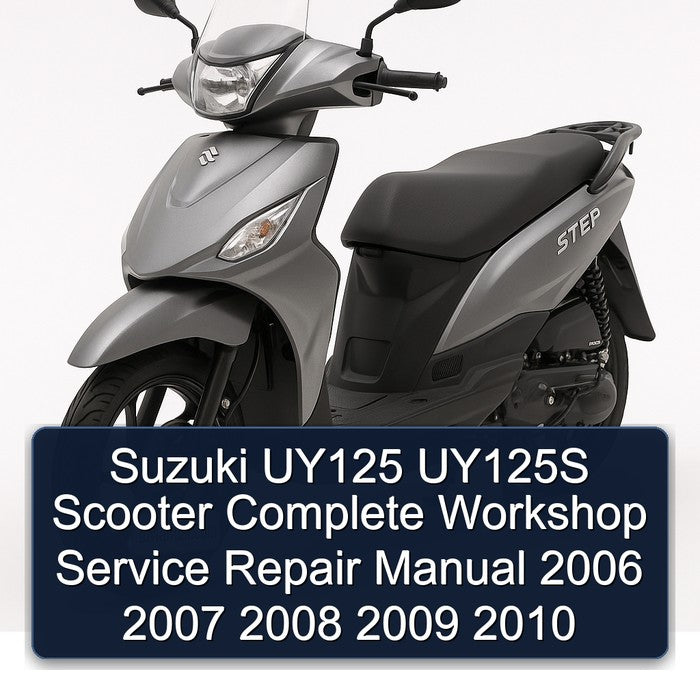 2006-2010 Baotian Suzuki UY125 UY125S Scooter Service Repair Workshop Manual