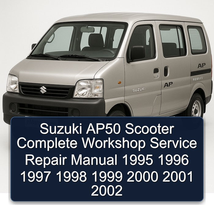 1995-2002 Baotian Suzuki AP50 Scooter Service Repair Workshop Manual