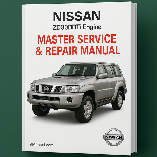 Nissan Zd30ddti Engine Master Service Repair Manual