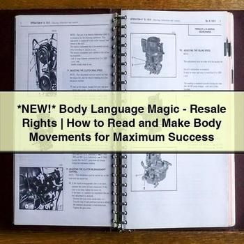 Body Language Magic-Resale Rights - How to Read and Make Body Movements for Maximum Success