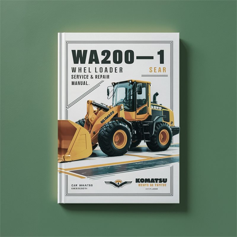 Komatsu WA200-1 Wheel Loader Service Repair Workshop Manual