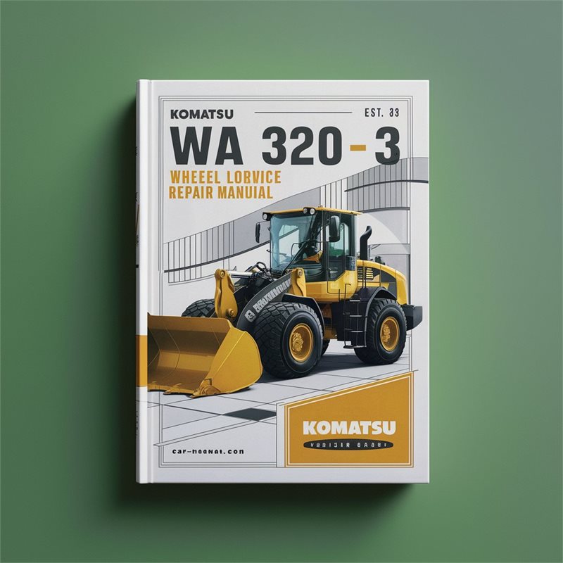 Komatsu WA320-3 Wheel Loader Service Repair Workshop Manual