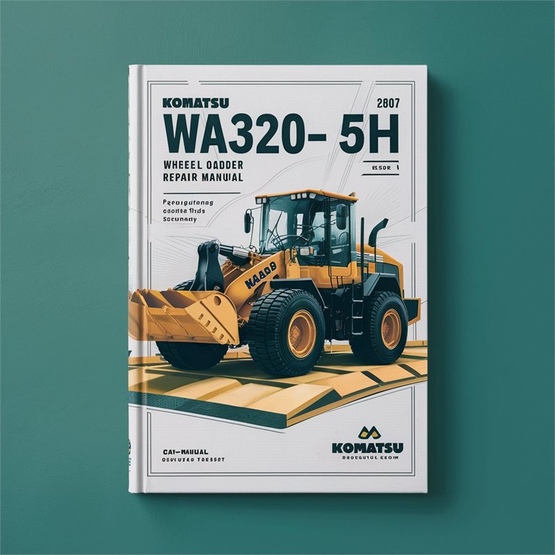 Komatsu WA320-5H Wheel Loader Service Repair Workshop Manual