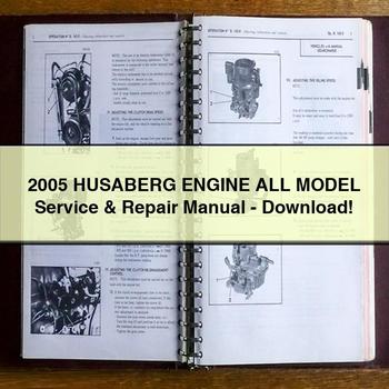 2005 Harley Davidson Model S Husaberg Engine All Service Repair Workshop Manual