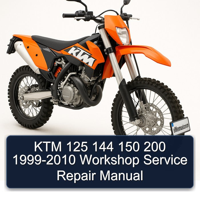 1999-2010 KTM 125 Service Repair Workshop Manual