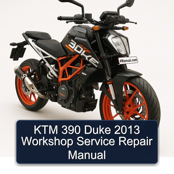 2013 KTM 390 Duke Service Repair Workshop Manual