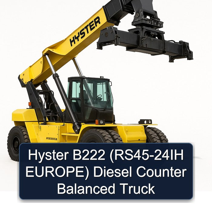 Hyster B222 (RS45-24IH EUROPE) Diesel Counter Balanced Truck