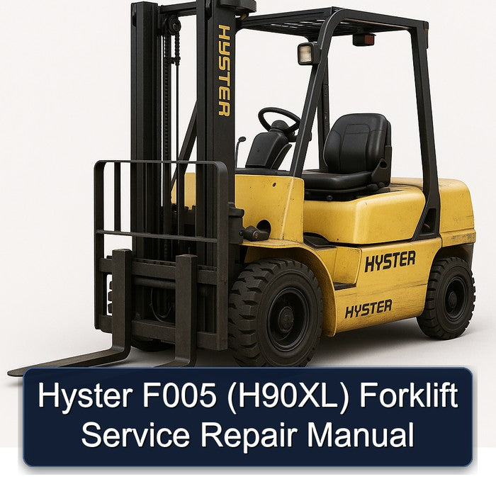 Hyster F005 (H90XL) Forklift H90XL Service Repair Workshop Manual