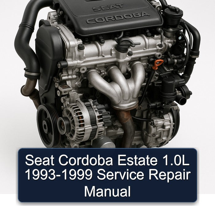1993-1999 Seat Cordoba Estate 1.0l Service Repair Workshop Manual