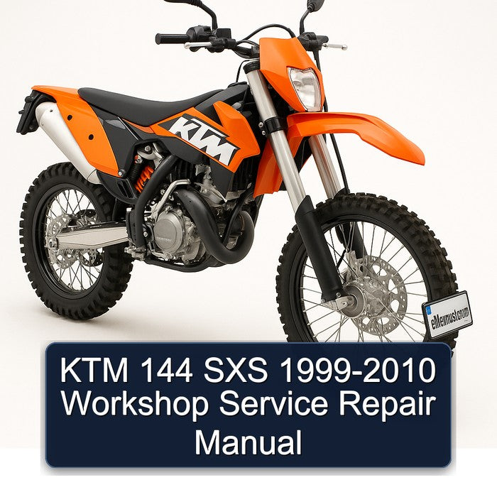 1999-2010 KTM 144 SXS Service Repair Workshop Manual