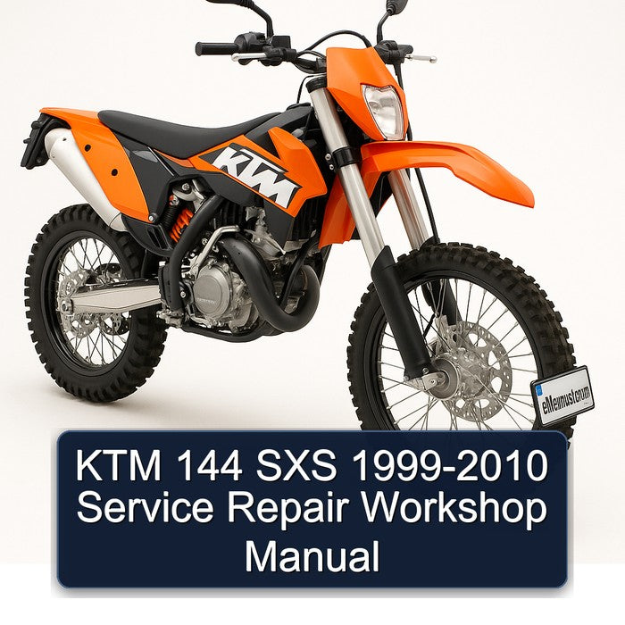 1999-2010 KTM 144 SXS Service Repair Workshop Manual