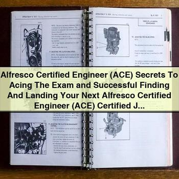 Alfresco Certified Engineer (ACE) Exam Prep Samuel Buck Service Repair Workshop Manual