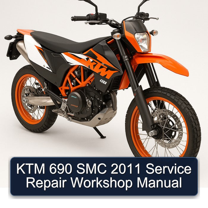 2011 KTM 690 SMC Service Repair Workshop Manual