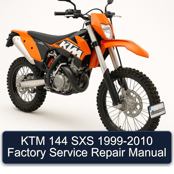 1999-2010 KTM 144 SXS Service Repair Workshop Manual