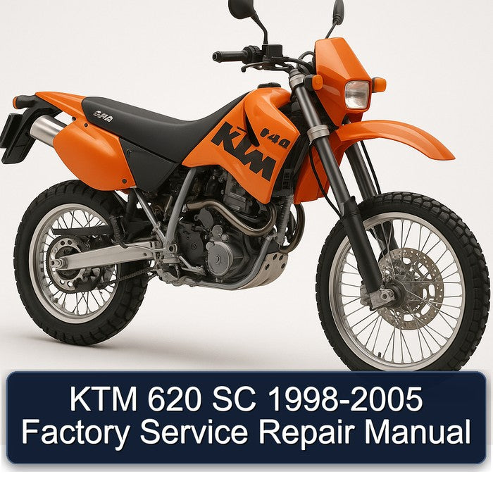 1998-2005 KTM 620 Service Repair Workshop Manual