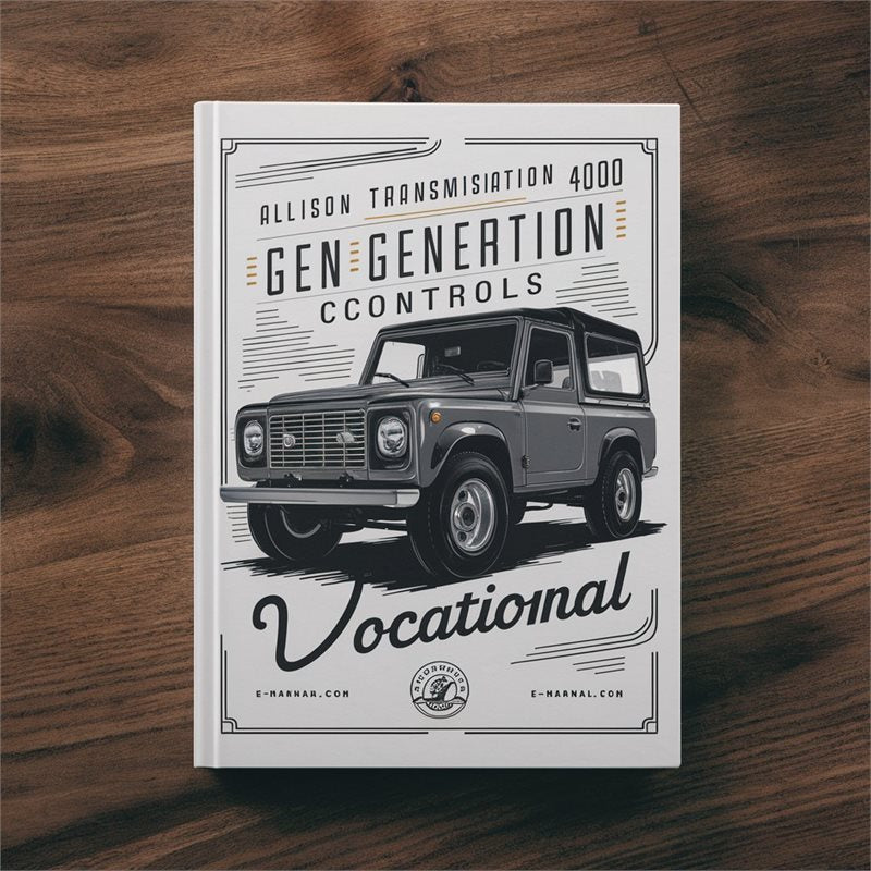 Allison Transmission 4000 SP Generation CONTROLS VOCATIONAL