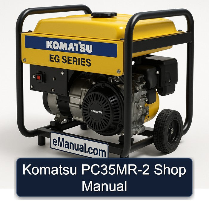 Komatsu Pc35mr-2 Shop Service Repair Workshop Manual