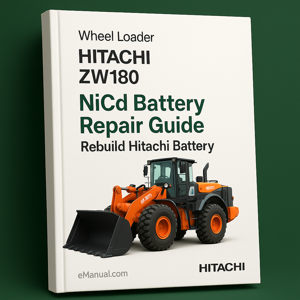 Hitachi NiCd Battery Repair Guide Rebuild Hitachi Battery