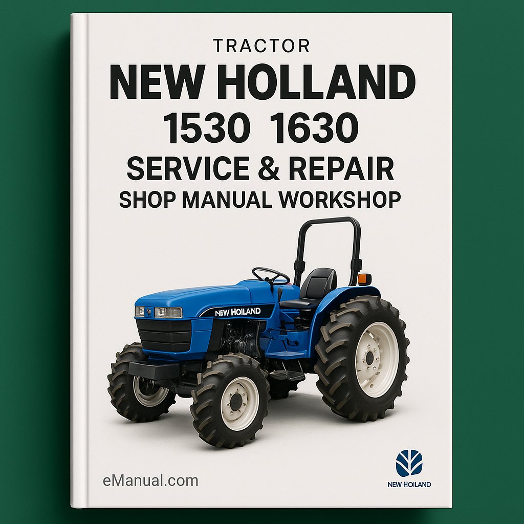 New Holland 1530 1630 Tractor Service Repair Shop Manual Workshop