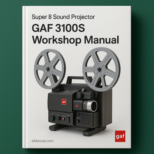 GAF 3100S Super 8 Sound Projector