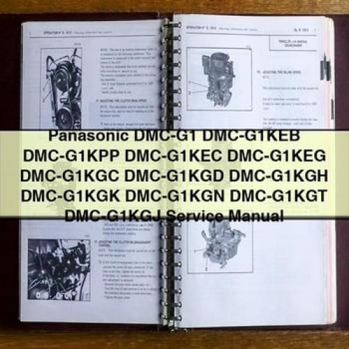 Panasonic DMC-G1 DMC-G1KEB DMC-G1KPP DMC-G1KEC DMC-G1KEG DMC-G1KGC DMC-G1KGD DMC-G1KGH DMC-G1KGK DMC-G1KGN DMC-G1KGT DMC-G1KGJ Service Manual