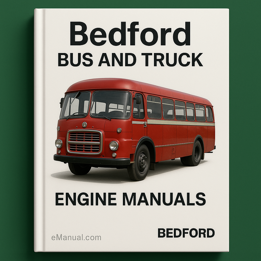 Bedford Buss and Truck engine Manuals