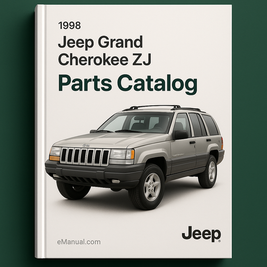 1998 Jeep Grand Cherokee ZJ Parts Catalog