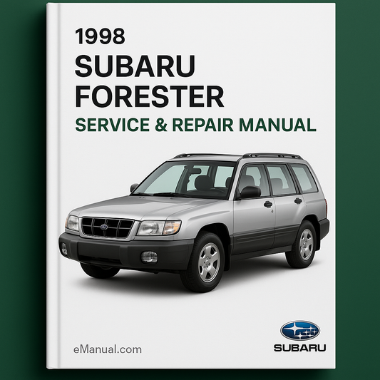 1998 Subaru Forester Service Repair Manual 98