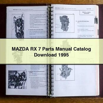 Mazda RX 7 Parts Manual Catalog 1995
