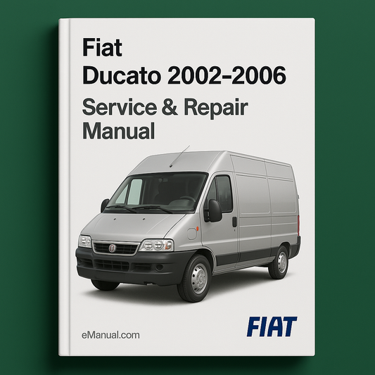 Fiat Ducato 2002-2006 Service Repair Manual-Multilanguage