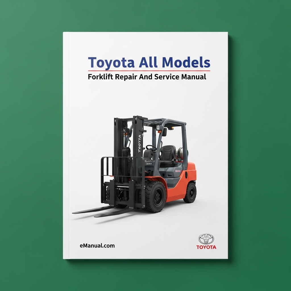 TOYOTA FORKLIFT Repair And Service Manual