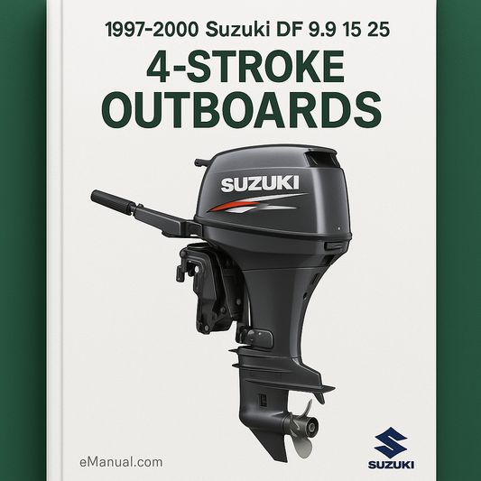 1997-2000 Suzuki DF 9.9 15 25 30 40 50 70 4-STROKE OUTBOARDS