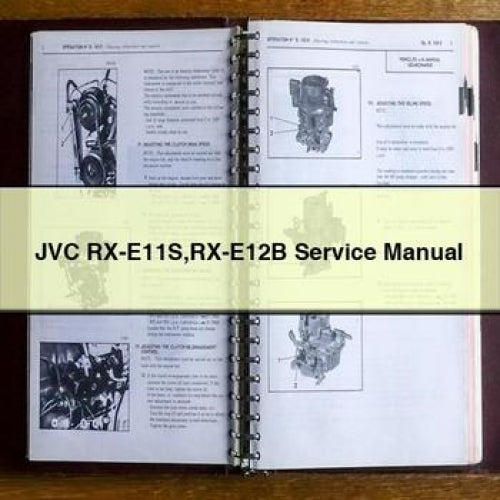 JVC RX-E11S RX-E12B Service Manual