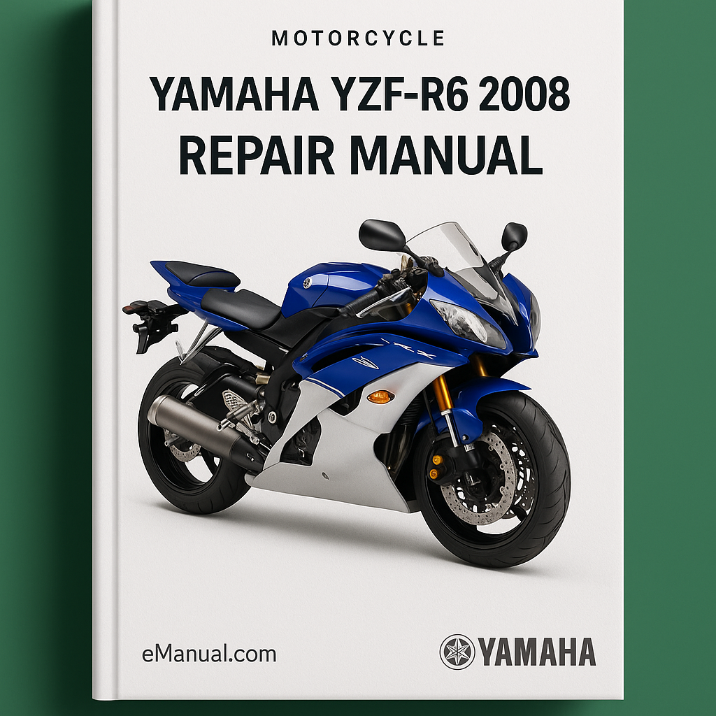 Yamaha YZF-R6 2008 Repair Manual