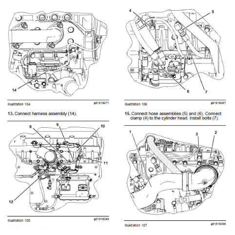 Deutz BFM 1012 E 1013 E Engine Workshop Service Manual