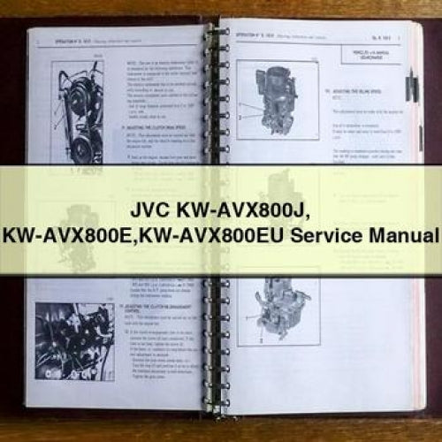 JVC KW-AVX800J KW-AVX800E KW-AVX800EU Service Manual