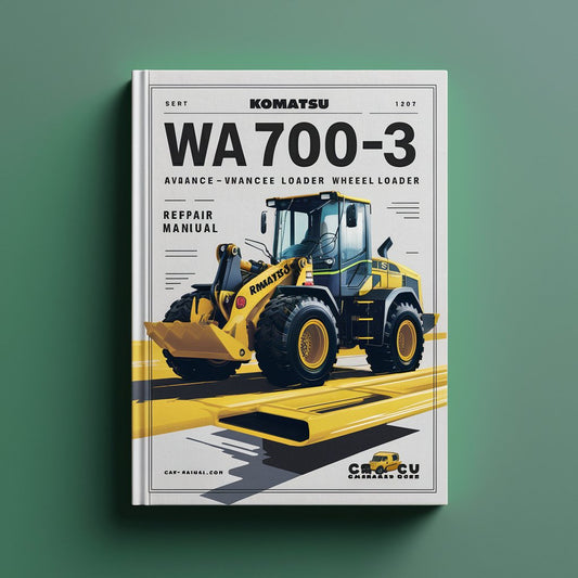 Komatsu WA700-3 WA 700 Avance Wheel Loader Service Repair Workshop Manual