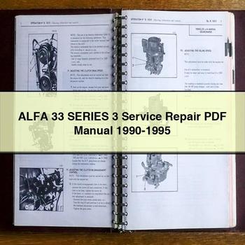 ALFA 33 Series 3 Service Repair Manual 1990-1995