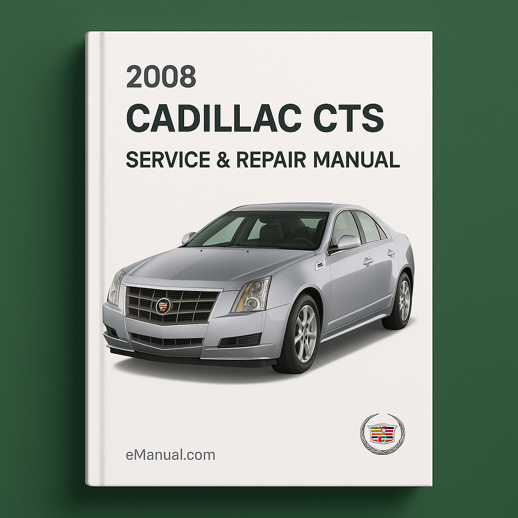 2008 Cadillac CTS Service & Repair Manual Software