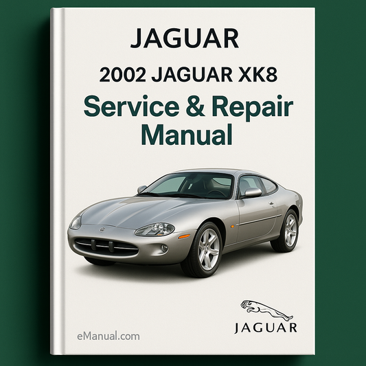 2002 Jaguar XK8 Service & Repair Manual Software